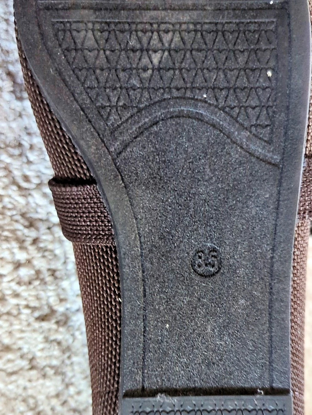 Nanette Lepore Brown Pointed-Toe Bow Flats Like New - Picture 7 of 7
